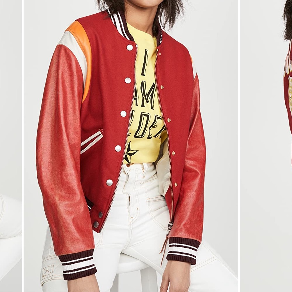 Amazing golden goose varsity / letterman jacket, IT 40